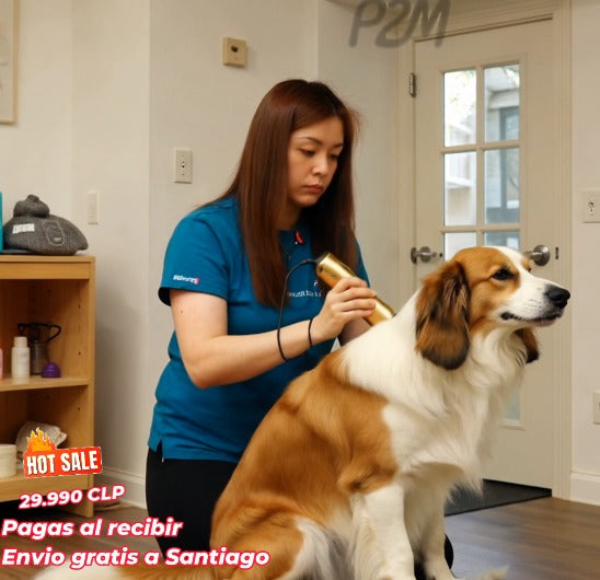 Kit RedPaw® Cortapelo Inalámbrico para Mascotas – Uso en Casa