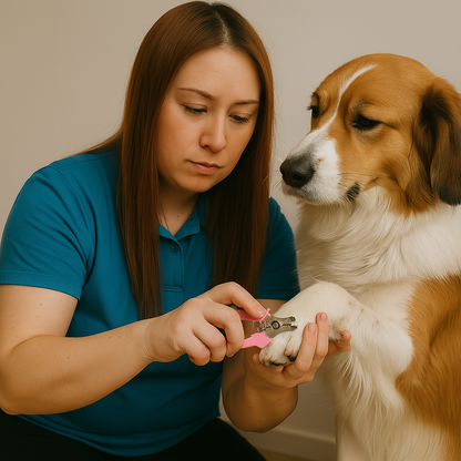 Kit RedPaw® Cortapelo Inalámbrico para Mascotas – Uso en Casa