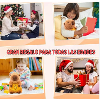 Peluche Capibara Brillante Músical