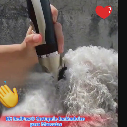 Kit RedPaw® Cortapelo Inalámbrico para Mascotas – Uso en Casa